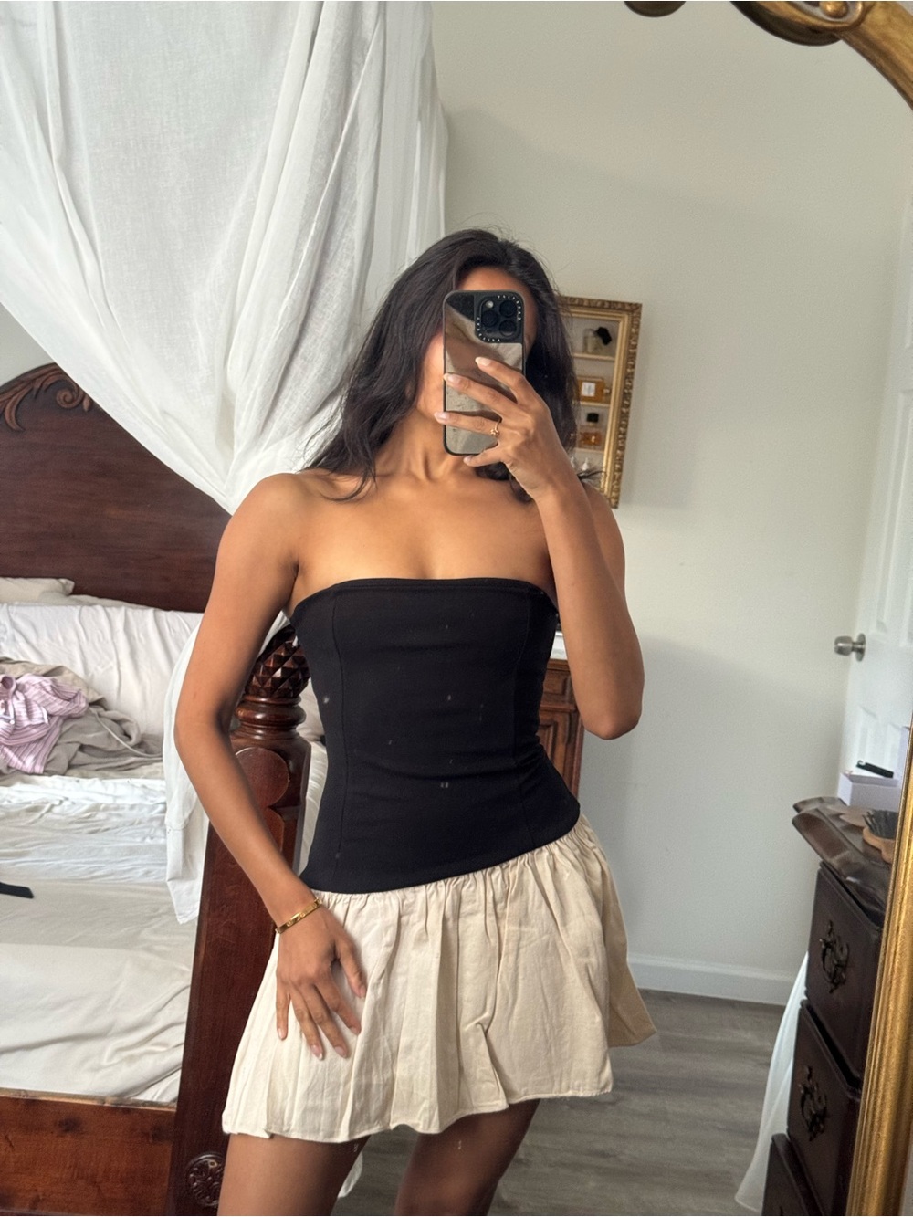 Arcina Ori Two Tone Celine Mini Dress